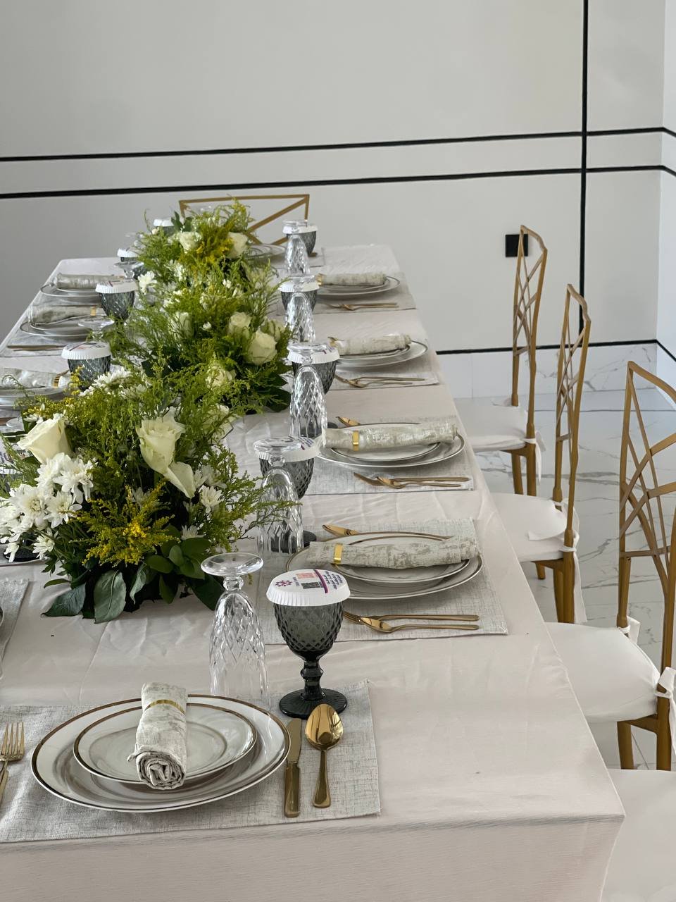 جلسة ضيافة فاخرة داخلية لحفلة زواج – شمال الرياض